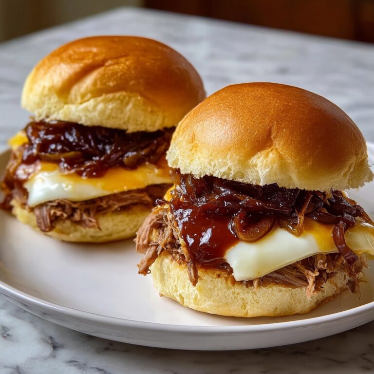 BBQ Brisket Melts Recipe