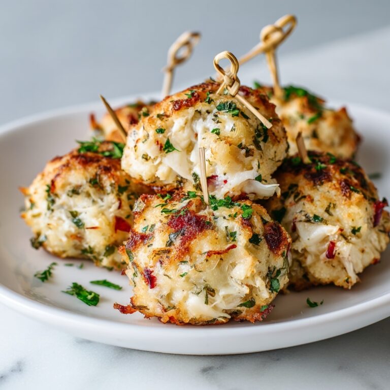 Quick and Easy Crab Balls Recipe