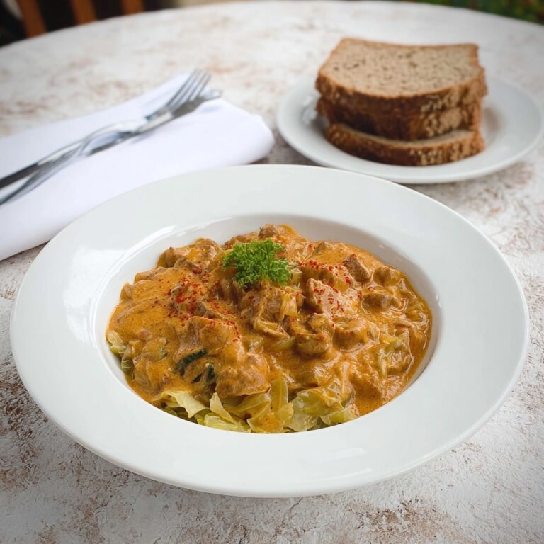 Hungarian Pork and Sauerkraut Goulash Recipe