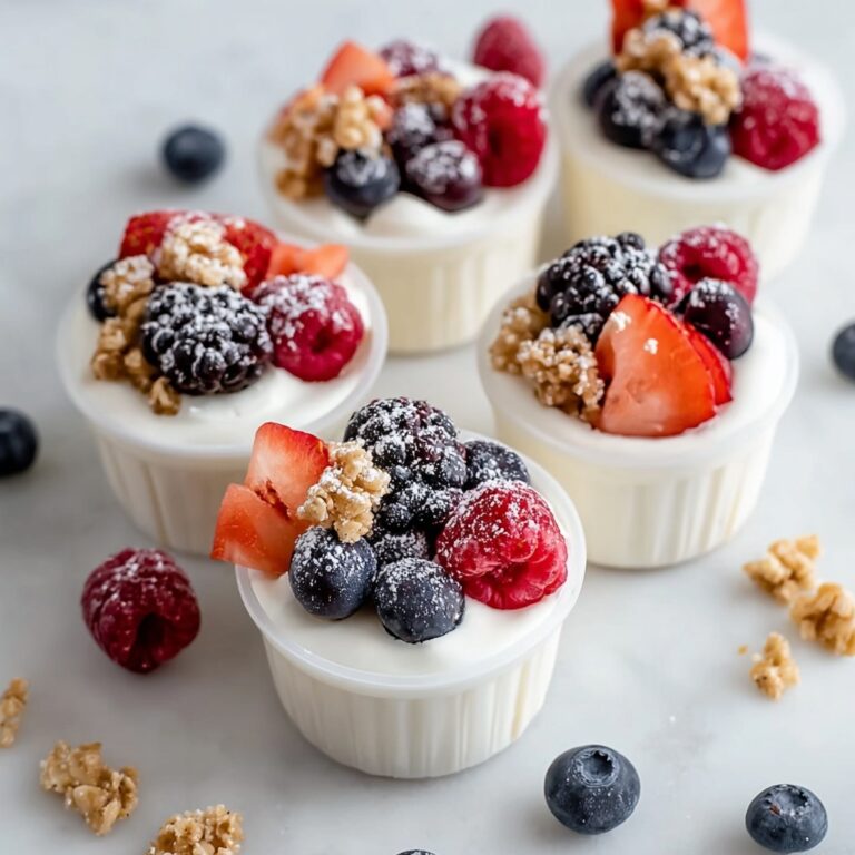 Frozen Yogurt Granola Cups Recipe
