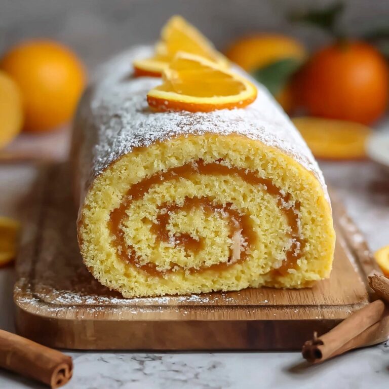 Orange Swiss Roll Recipe