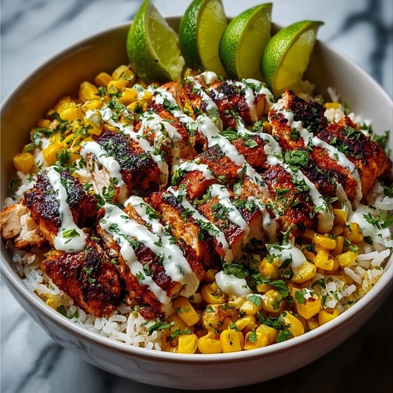 Street Corn Chicken Bowl Recipe