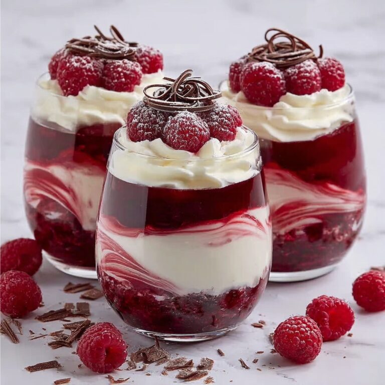 Raspberry White Chocolate Mousse Parfait – Elegant & Easy Dessert Recipe