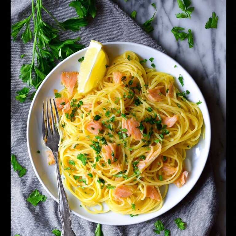 Smoked Salmon Pasta Carbonara Recipe