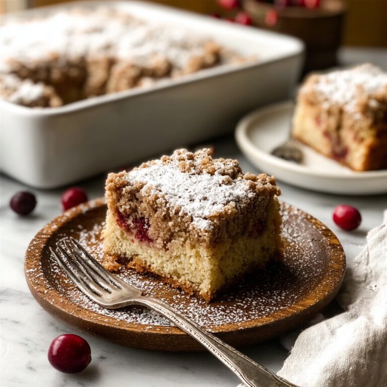 Cranberry Buckle Recipe