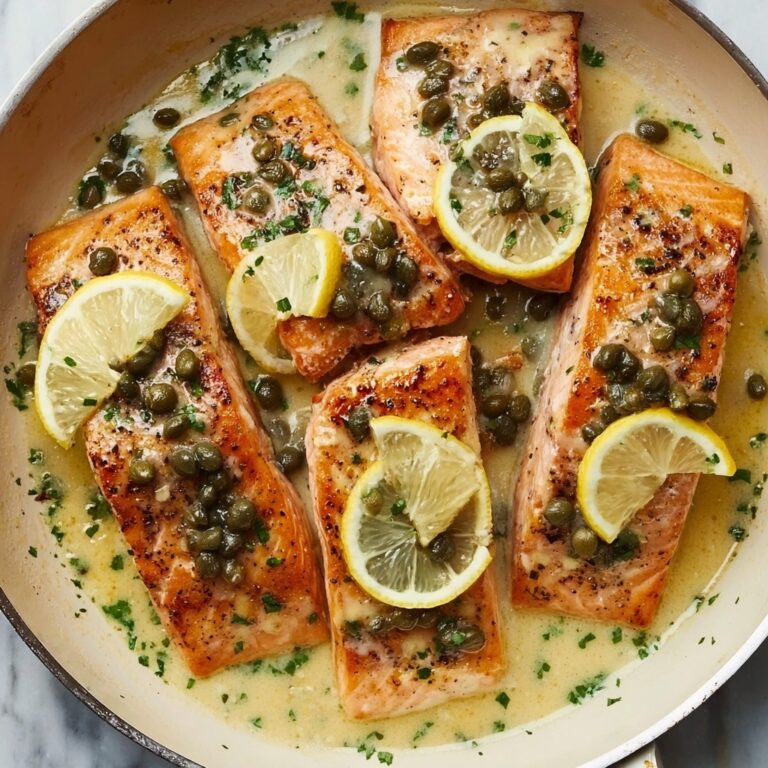 Lemon Salmon Piccata Recipe