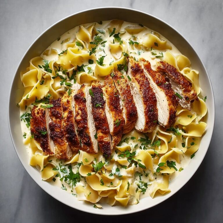 Chicken with Buttered Noodles Recipe