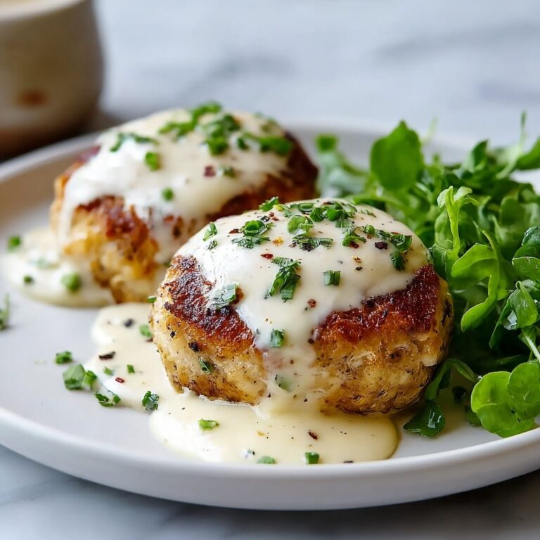 Comforting Chicken Pillows with Creamy Parmesan Sauce Recipe