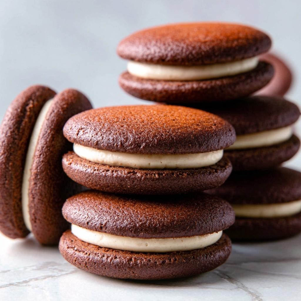 Chocolate Coffee Tiramisu Whoopie Pies Recipe - Recipe Image