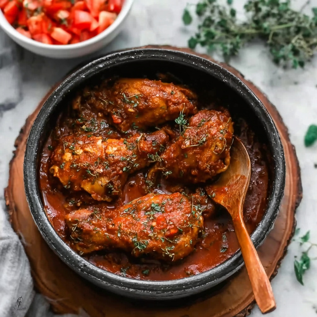 Nigerian Chicken Stew Recipe - Recipe Image