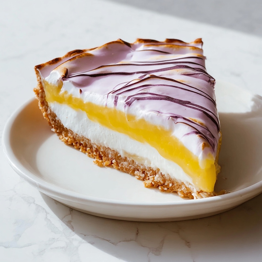 Passionfruit Tart with Raspberry Meringue Recipe - Recipe Image