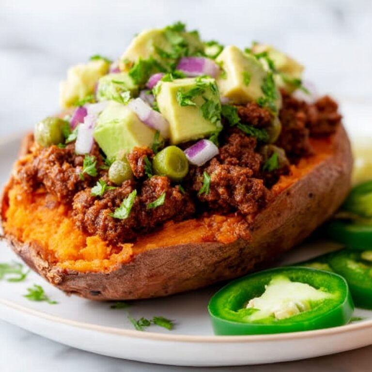 Taco Stuffed Sweet Potatoes Recipe