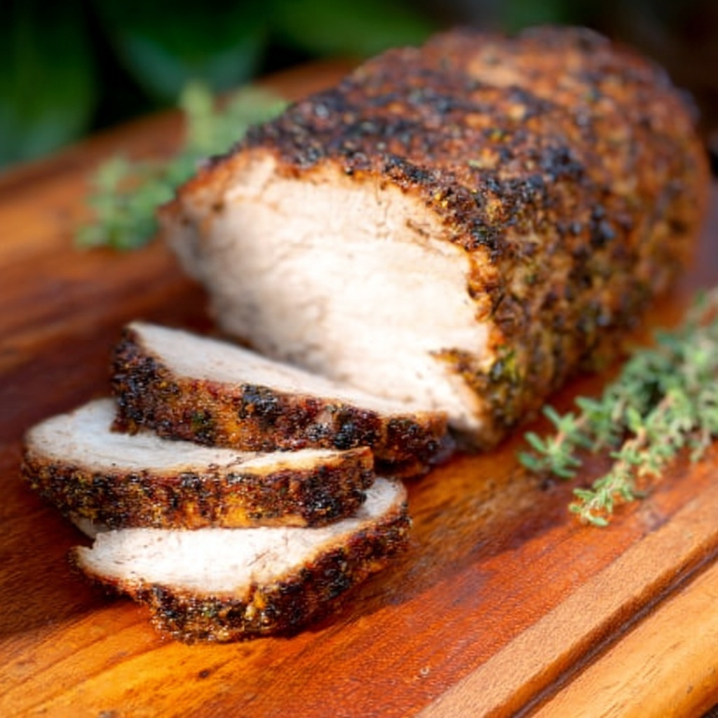Smoked Turkey Breast Recipe with Apple Cider Brine and Smoke Infusion Recipe - Recipe Image
