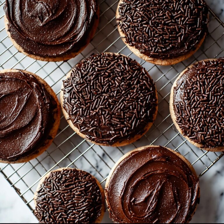 Chocolate Frosted Cookies Recipe