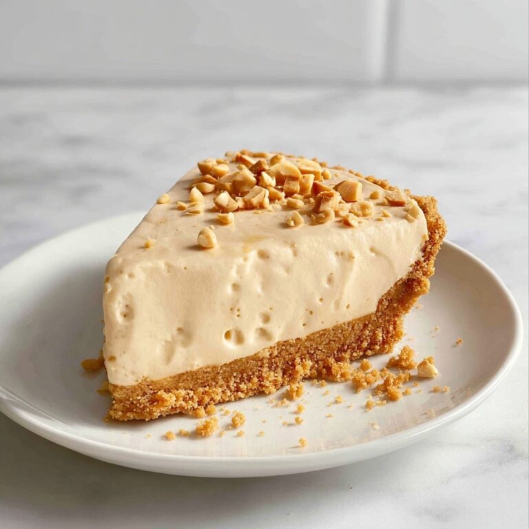 Peanut Butter Pie Recipe