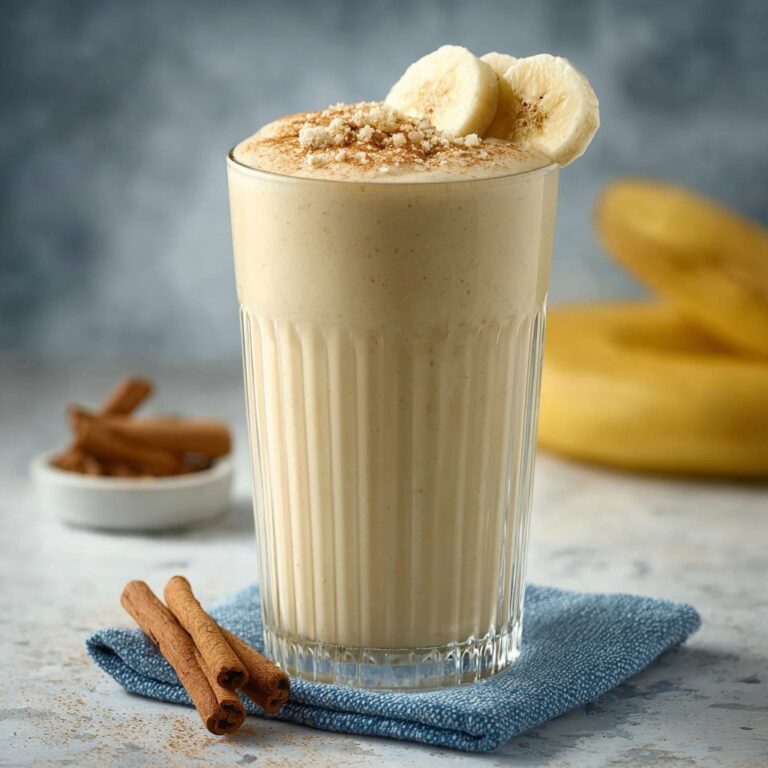 Dreamy Vanilla Cinnamon Banana Smoothie Bliss Recipe