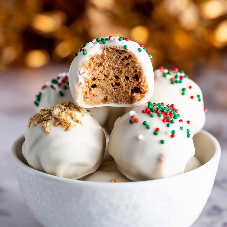 Gingerbread Truffles Recipe
