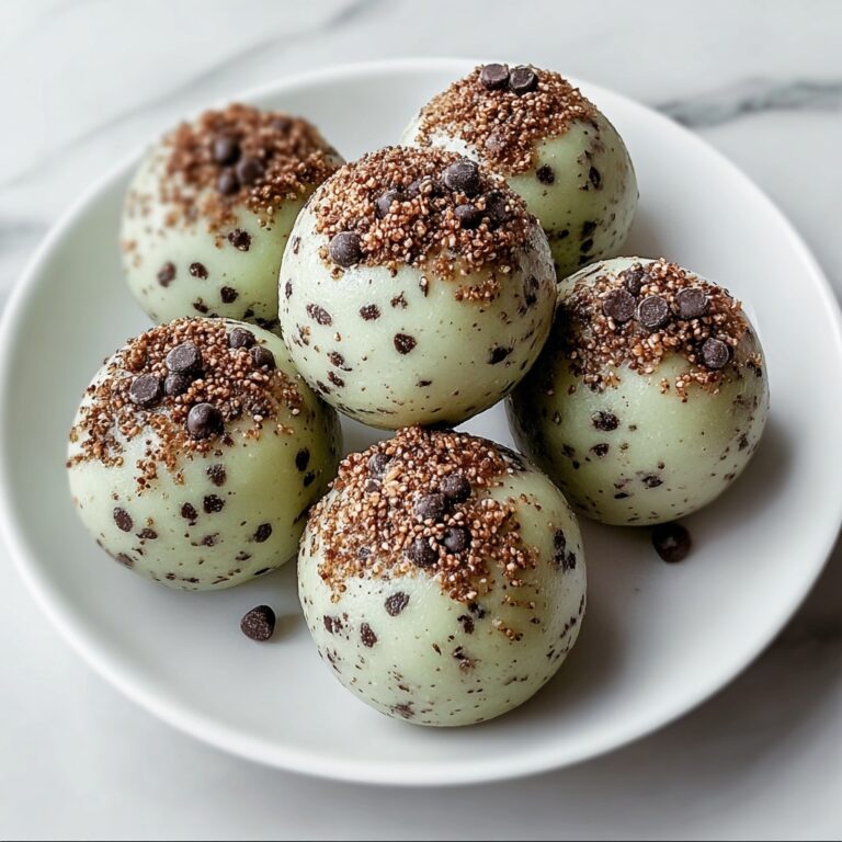 Mint Chocolate Chip Protein Balls: Healthy & Delicious Snack Recipe
