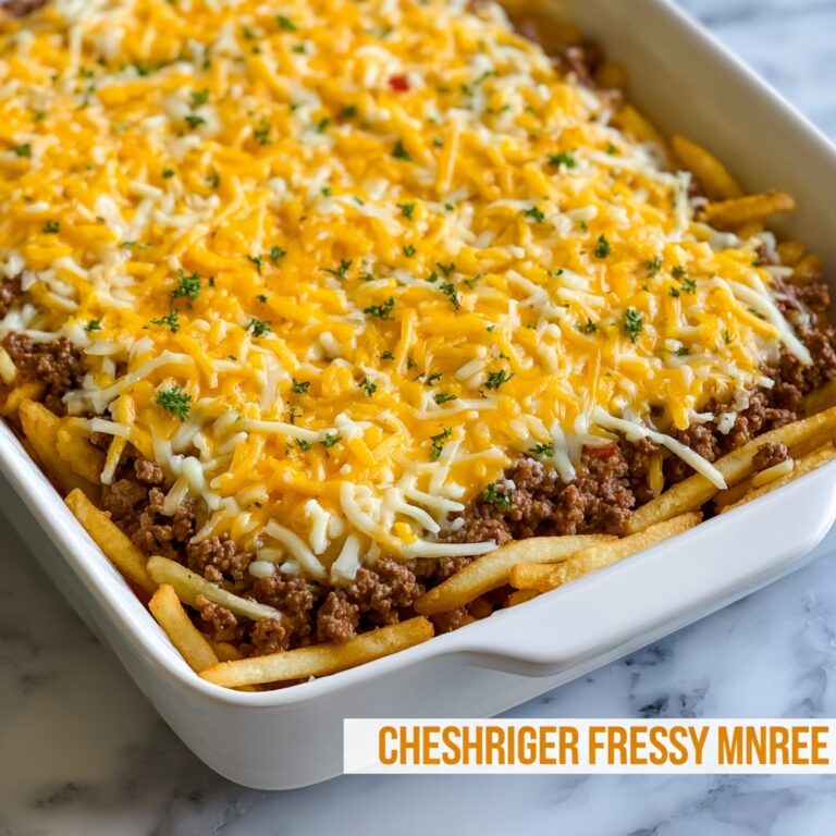 Cheeseburger French Fry Casserole Recipe