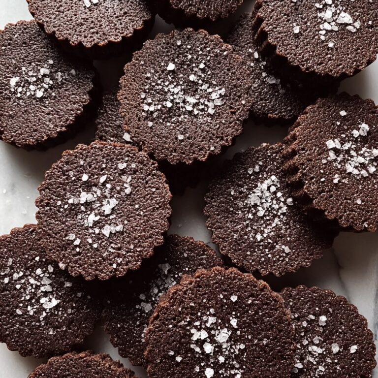 Chocolate Shortbread Cookies Recipe