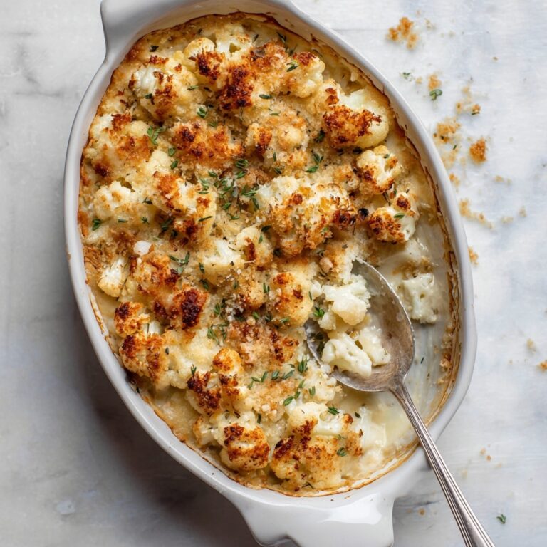 Cauliflower Gruyère Gratin Recipe