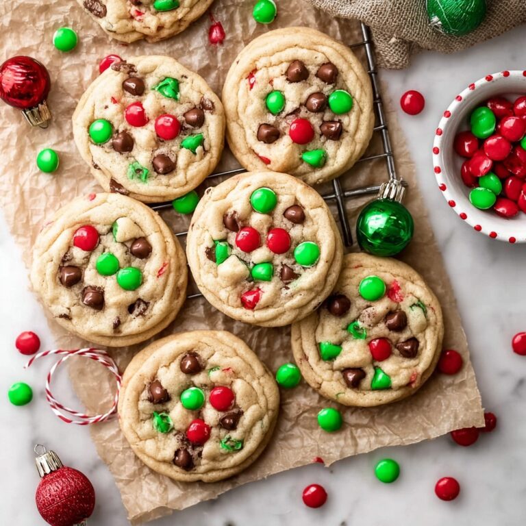 M&M Christmas Cookies Recipe