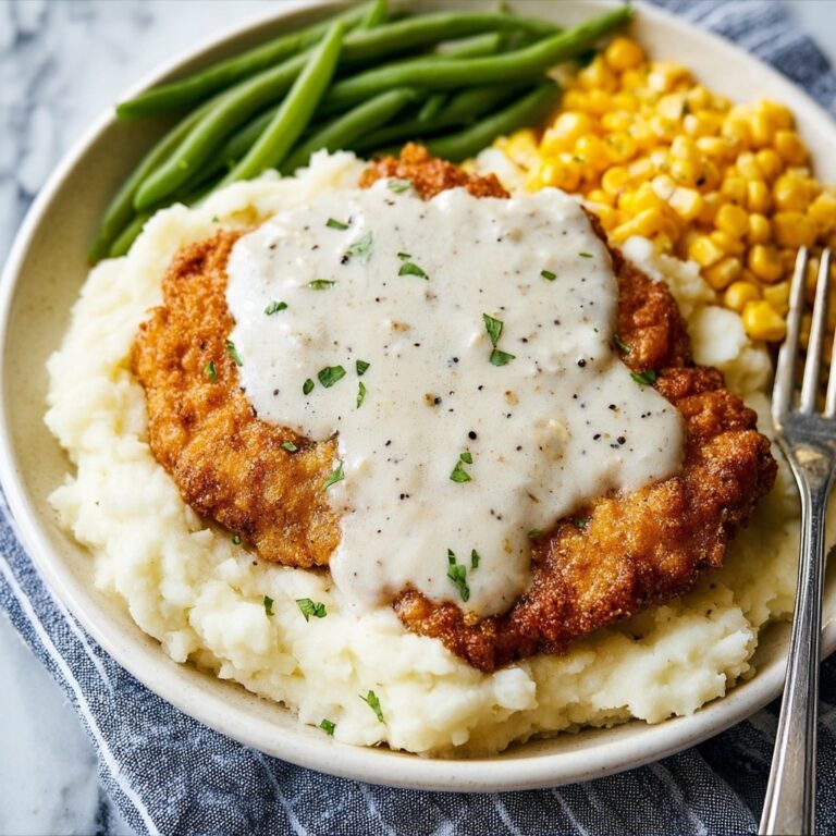 Classic Chicken Fried Steak with Creamy Gravy Recipe