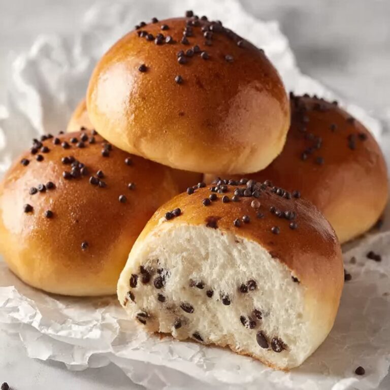 Fluffy Chocolate Chip Milk Buns Recipe