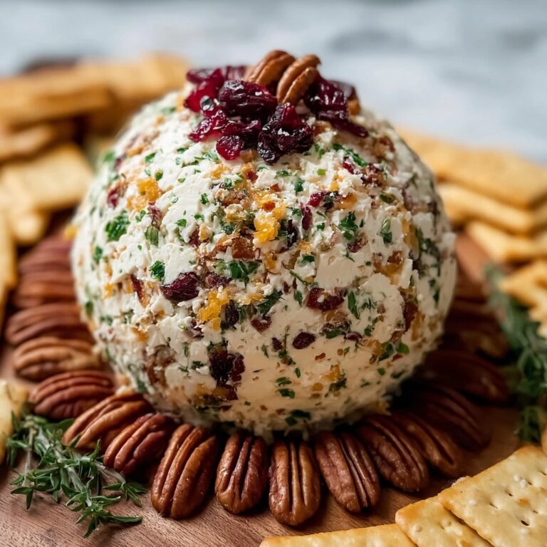 Easy Cheese Ball Party Snack Recipe