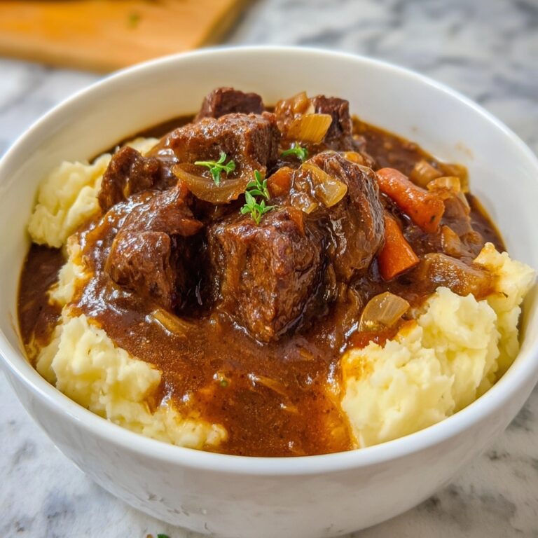 Crockpot Cubed Steak and Gravy Recipe