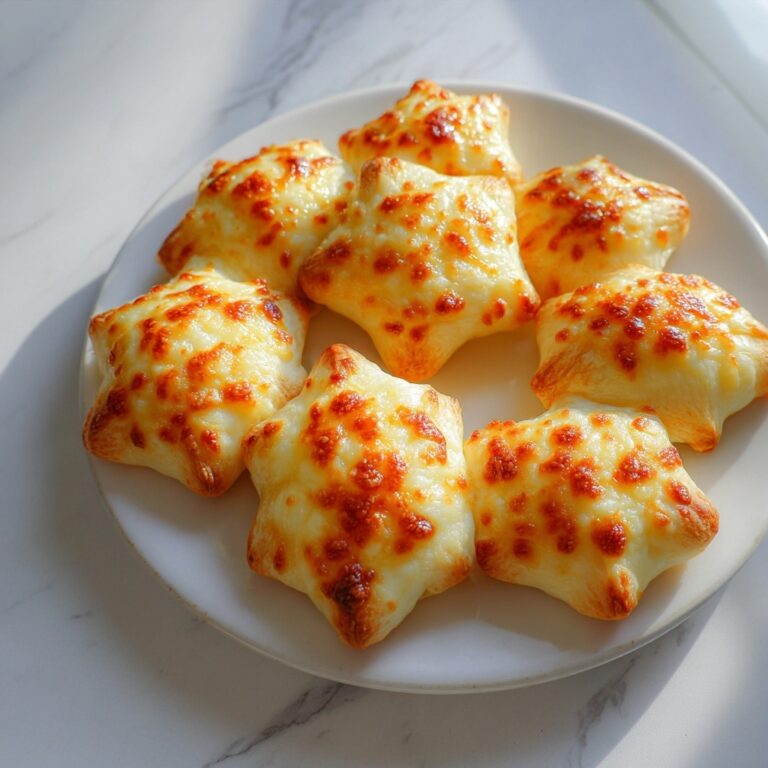 4 Ingredient Cheese Star Puffs Recipe