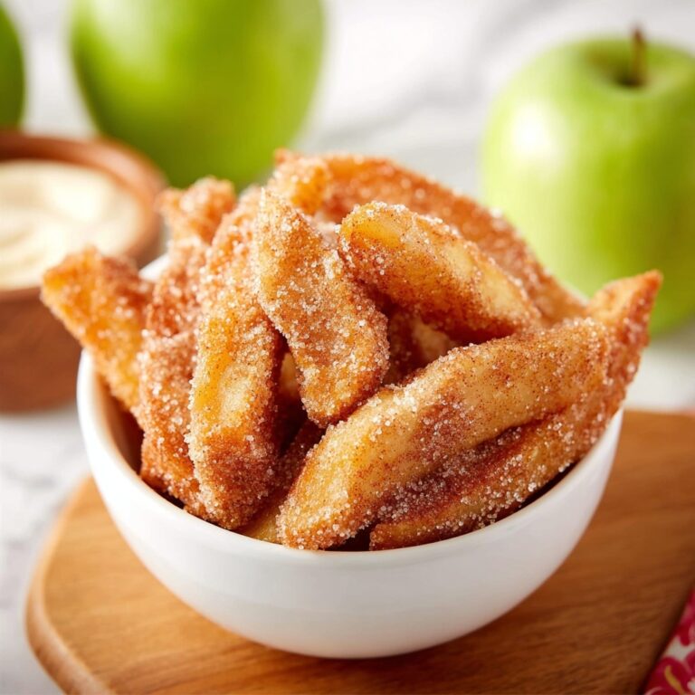 Crispy Air Fryer Apple Fries Recipe