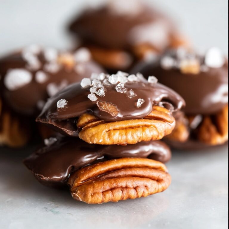 Chocolate Pecan Turtle Clusters Recipe