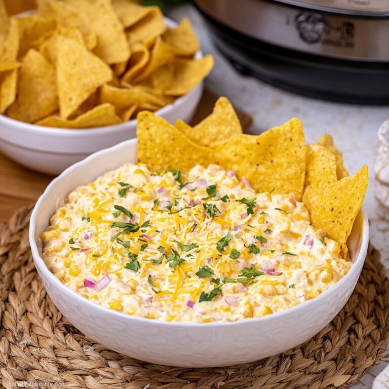 Crockpot Mexican Street Corn Dip Recipe