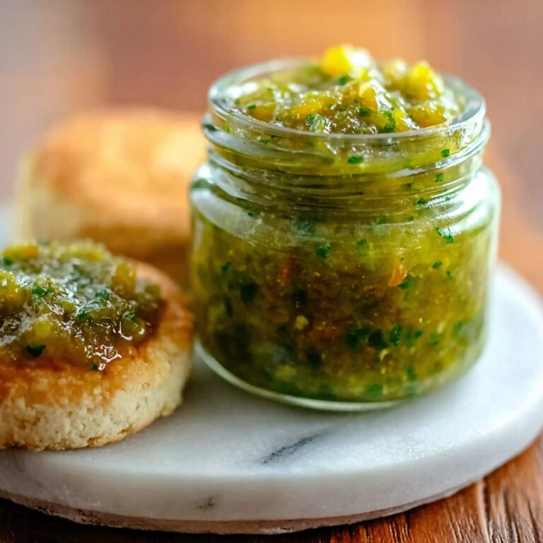 Old-Fashioned Green Tomato Jam Recipe