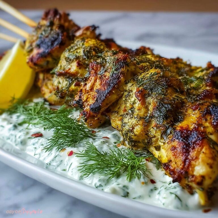 Chicken Shawarma with Yogurt Sauce Recipe