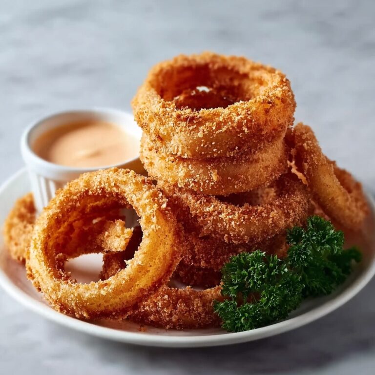 Homemade Crispy Onion Rings Recipe