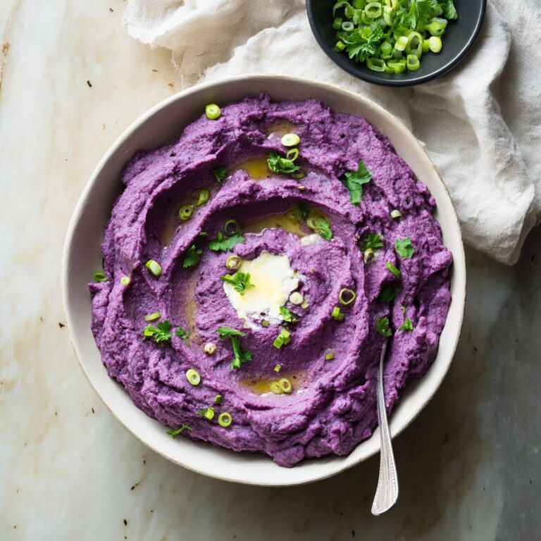 Quick & Easy Mashed Purple Sweet Potatoes Recipe
