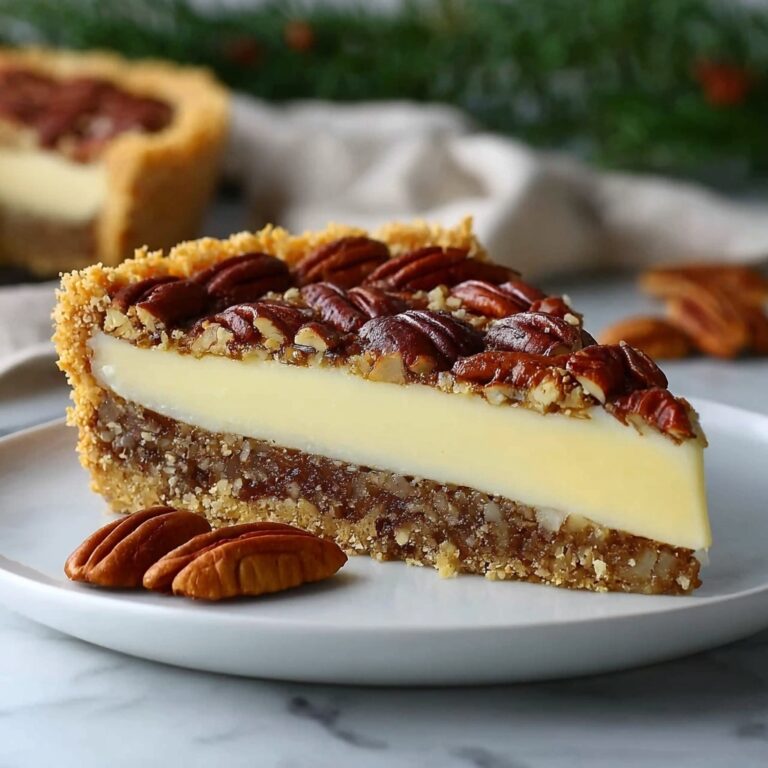 Pecan Cheesecake Pie Recipe