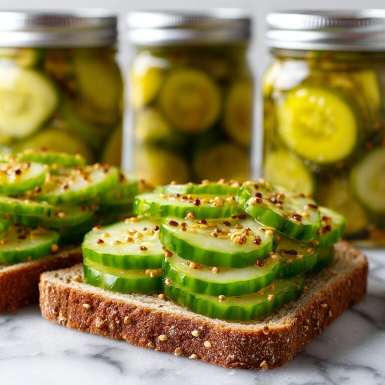 Crunchy Bread and Butter Pickles Recipe