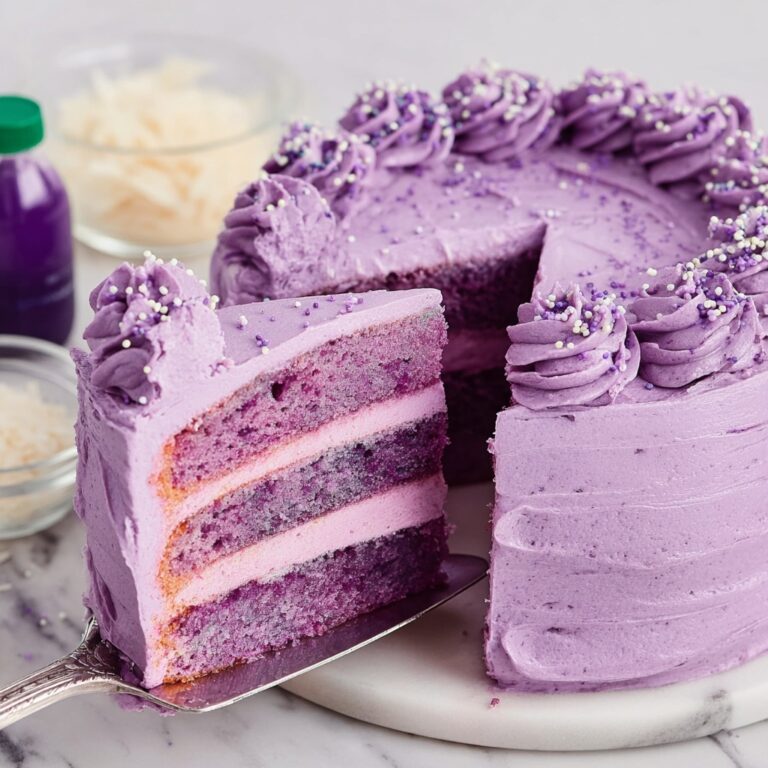 Ube (Purple Yam) Cake Recipe