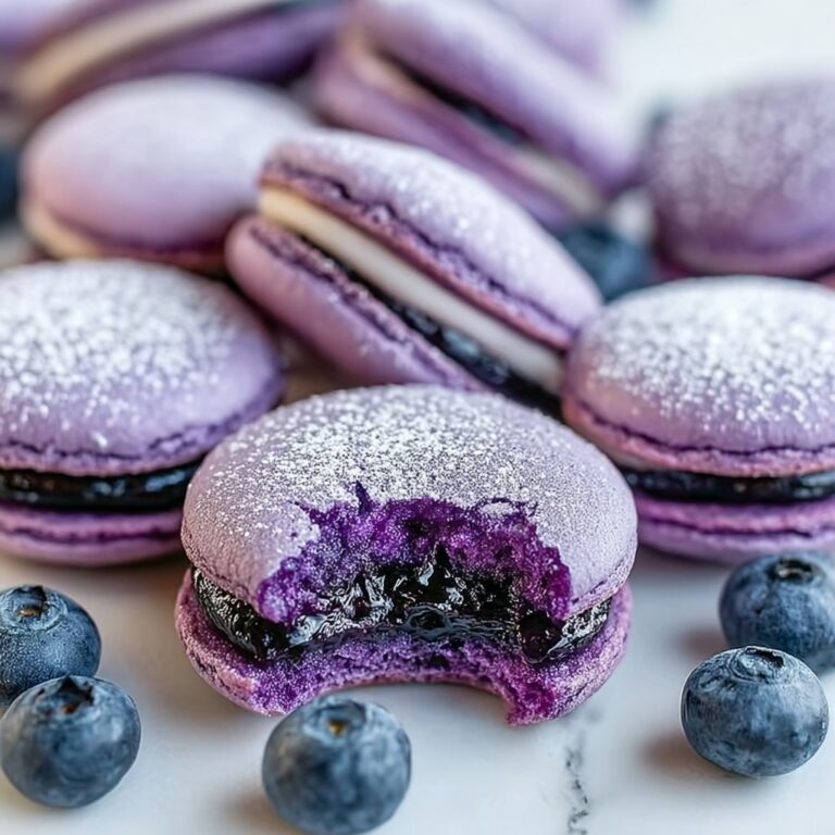 Blueberry Filled Almond Snowball Cookies Recipe