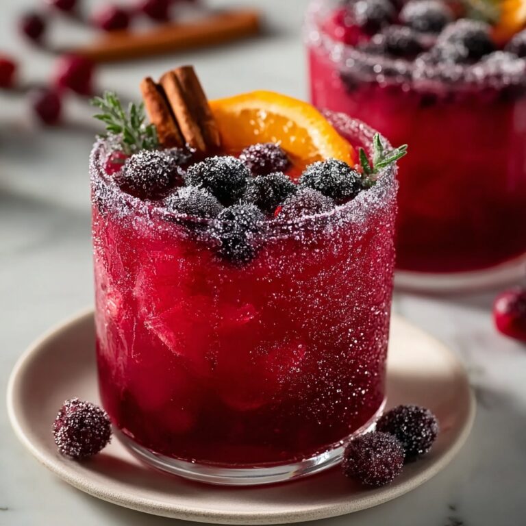 Sparkling FrostChristmas Punch (Non-Alcoholic) Recipe