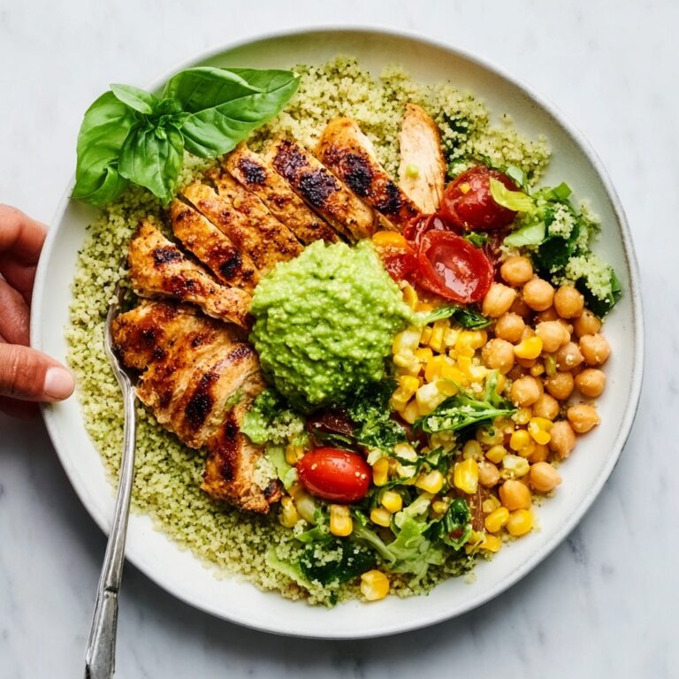 Pesto Chicken with Corn & Bean Salsa Recipe