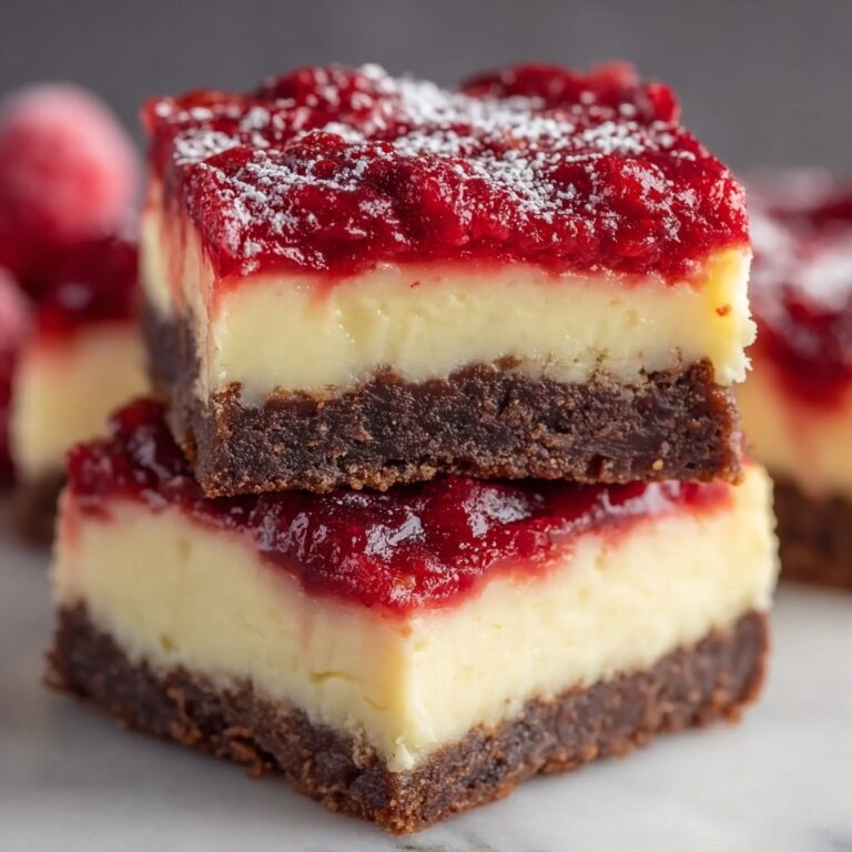 White Chocolate Raspberry Cheesecake Bars Recipe