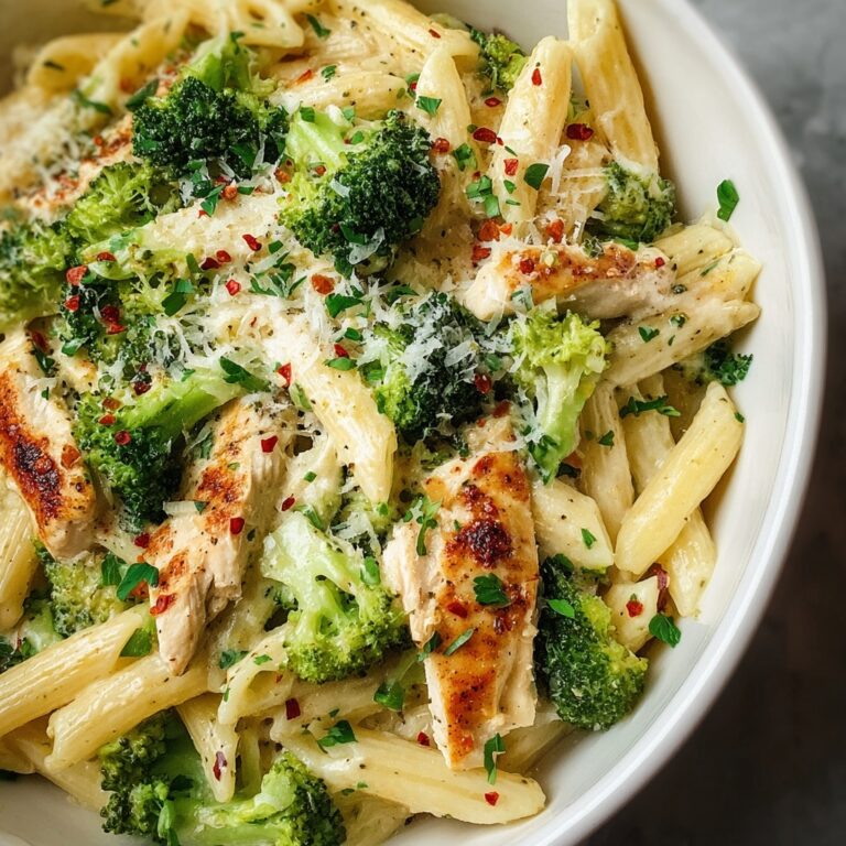Creamy Broccoli and Chicken Penne Recipe