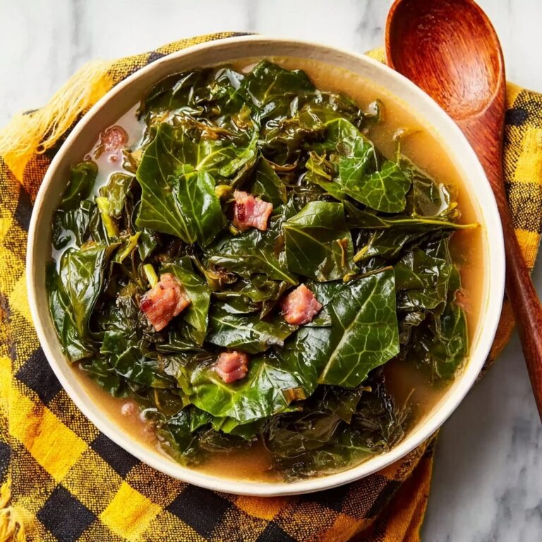 Homemade Instant Pot Collard Greens with Ham Hock Recipe