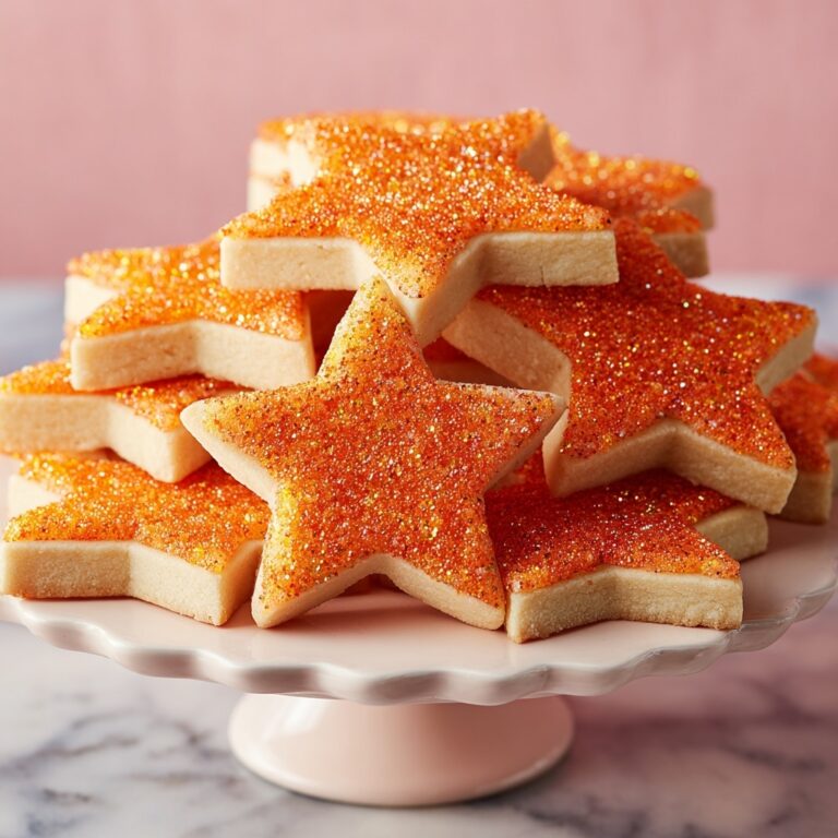 Sparkling Sugar Cookie Stars Recipe