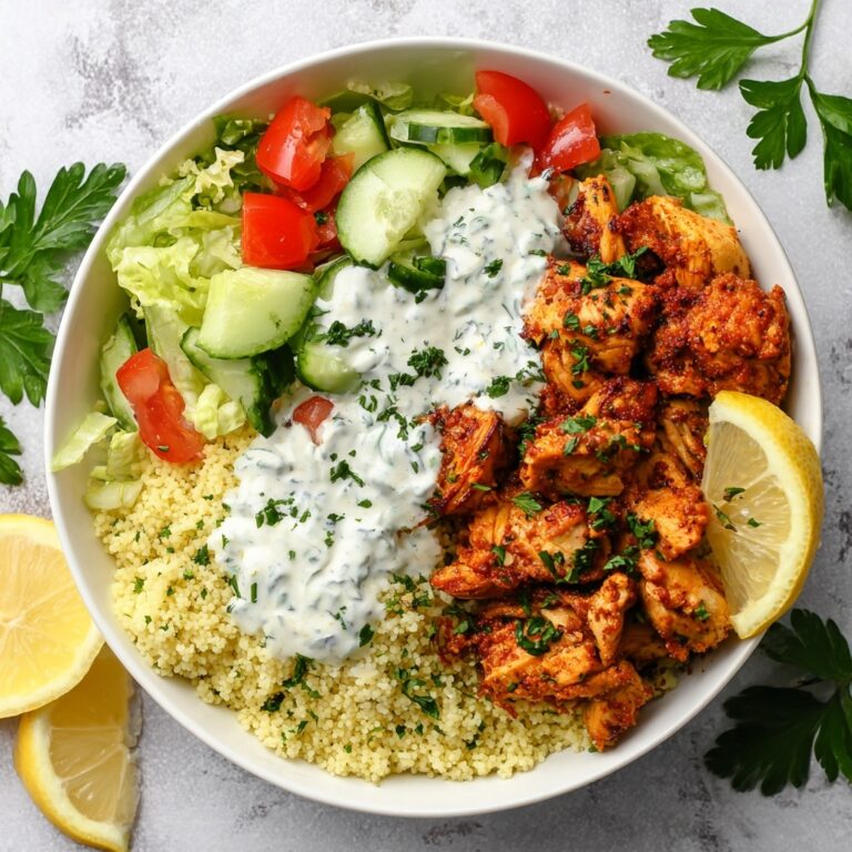 Chicken Shawarma Breakfast Bowls Recipe