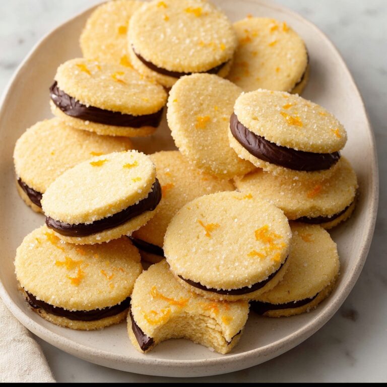 Chocolate Orange Sandwich Cookies Recipe